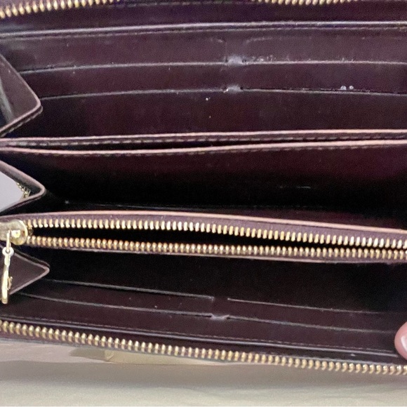 Louis Vuitton Monogram Vernis Wallet - wine color - Picture 5 of 11